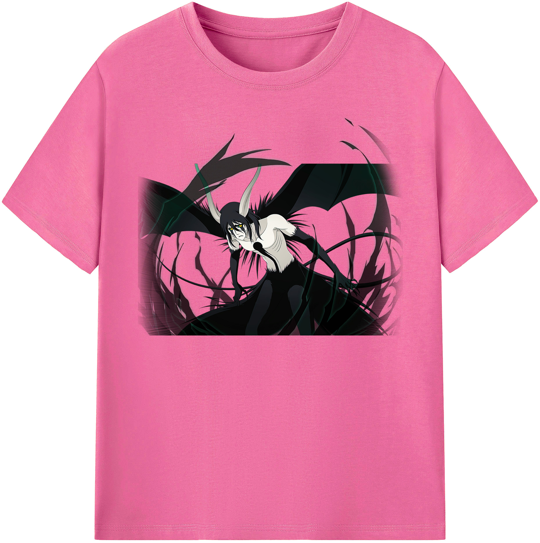 （画像用） ブリーチ ウルキオラ·シファー BLEACH Ulquiorra cifer レディースカジュアルプリントTシャツ（綿100％）